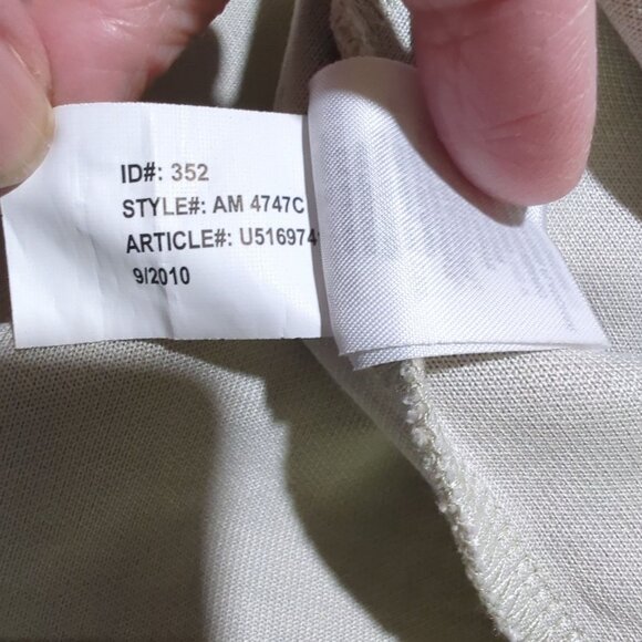 Ashworth TexAgs Light Beige Quarter Zip Pullover long sleeve Sweatshirt 2XL‎ - Picture 7 of 14